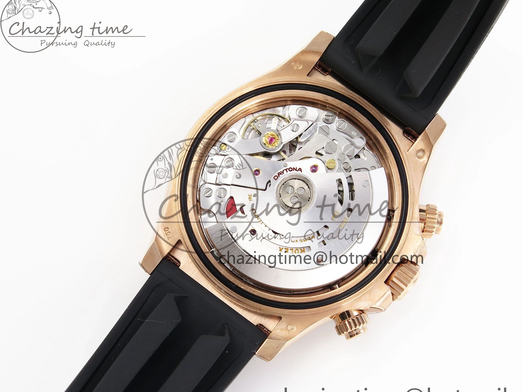 MiroTime 0416 Daytona 116515 Clean 1:1 Best Edition Silver Dial RG Markers on Oysterflex Strap SA4130 V WrinkleFree 1965